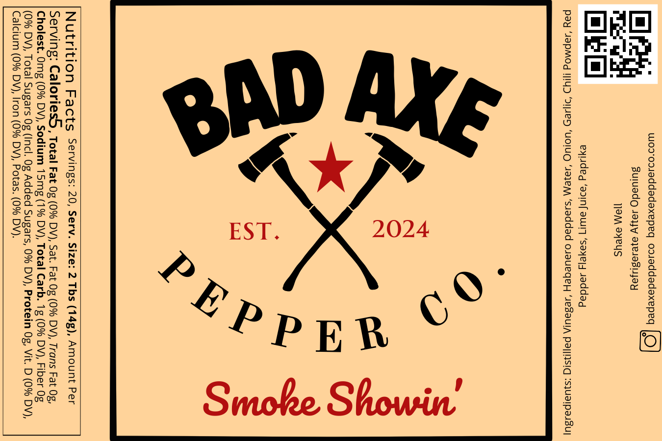 Smoke Showing (10oz)