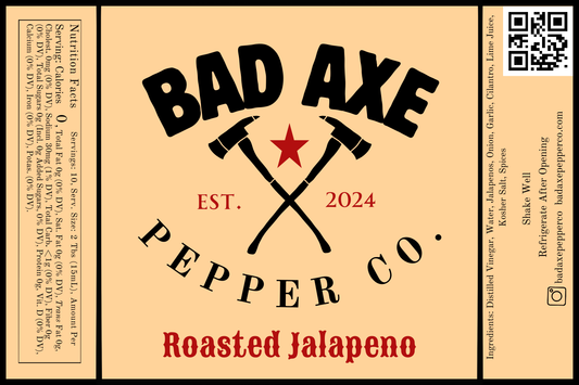 Roasted Jalapeño Hot Sauce (10oz)